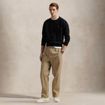 POLO RALPH LAUREN Felpa uomo in cotone Nero