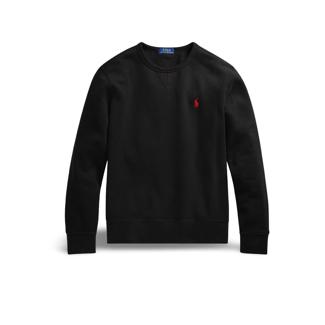 POLO RALPH LAUREN Felpa uomo in cotone Nero