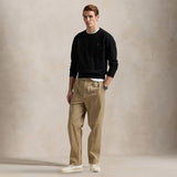 POLO RALPH LAUREN Felpa uomo in cotone Nero