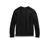 POLO RALPH LAUREN Felpa uomo in cotone Nero