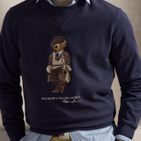 POLO RALPH LAUREN Felpa uomo Polo Bear Blue