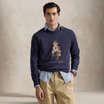 POLO RALPH LAUREN Felpa uomo Polo Bear Blue