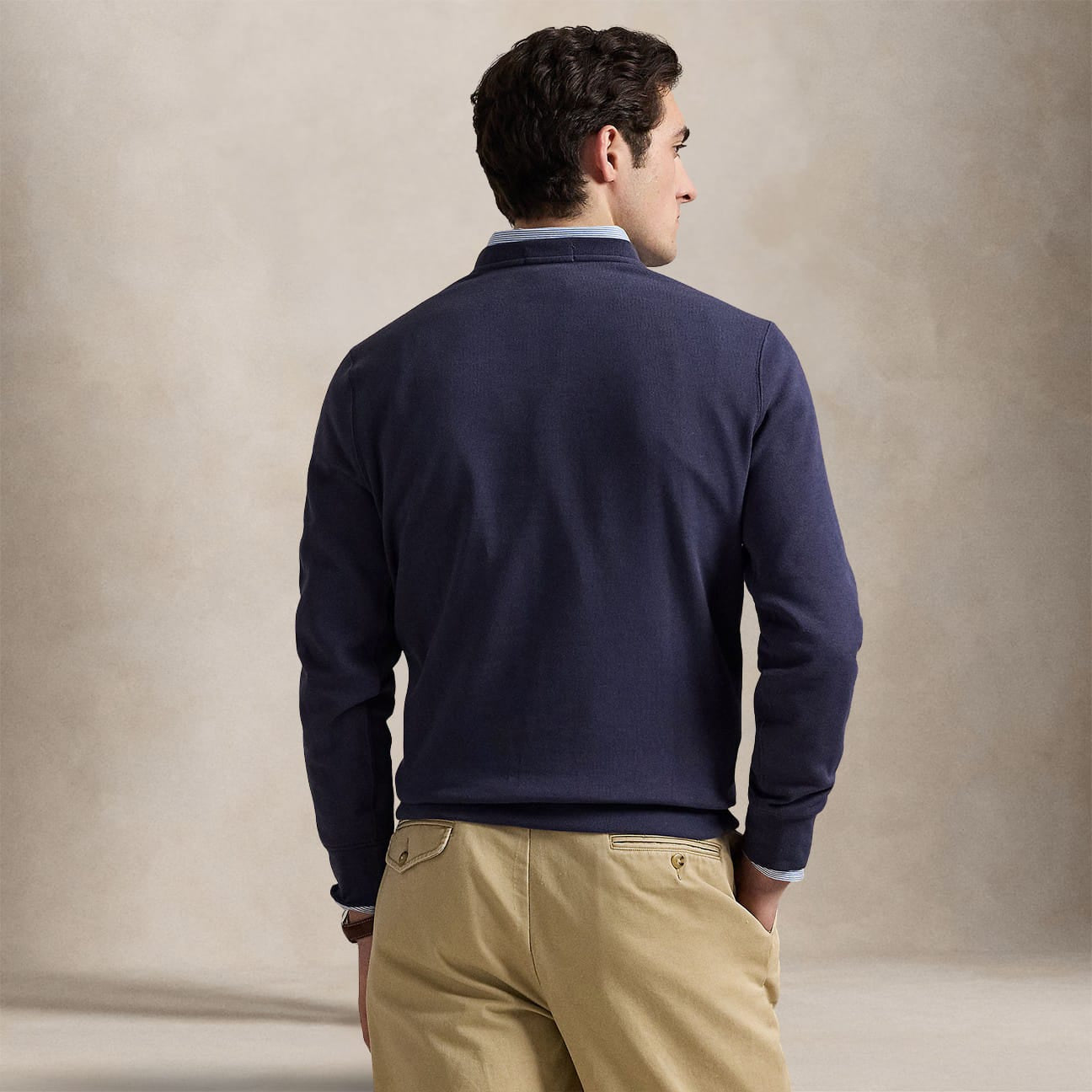 POLO RALPH LAUREN Felpa uomo Polo Bear Blue