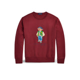 POLO RALPH LAUREN Felpa uomo Polo Bear Rosso