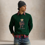 POLO RALPH LAUREN Felpa uomo Polo Bear Verde
