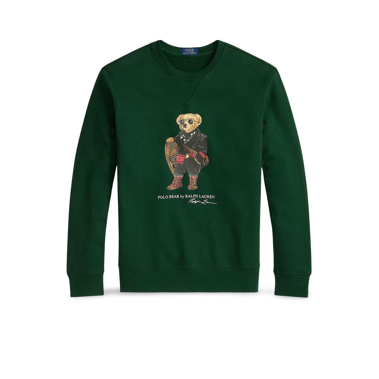 POLO RALPH LAUREN Felpa uomo Polo Bear Verde
