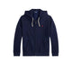 POLO RALPH LAUREN Felpa uomo RL full zip Blue