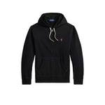 POLO RALPH LAUREN Felpa uomo RL full zip Nero
