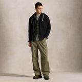 POLO RALPH LAUREN Felpa uomo RL full zip Nero