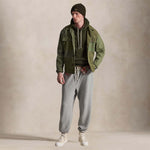 POLO RALPH LAUREN Felpa uomo RL Hoodie Verde Militare