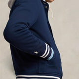 POLO RALPH LAUREN Giacca da baseball  in felpa Blue