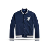 POLO RALPH LAUREN Giacca da baseball  in felpa Blue