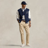 POLO RALPH LAUREN Giacca uomo da baseball Blue