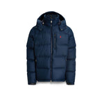 POLO RALPH LAUREN Giacca uomo in piuma con cappuccio Blue