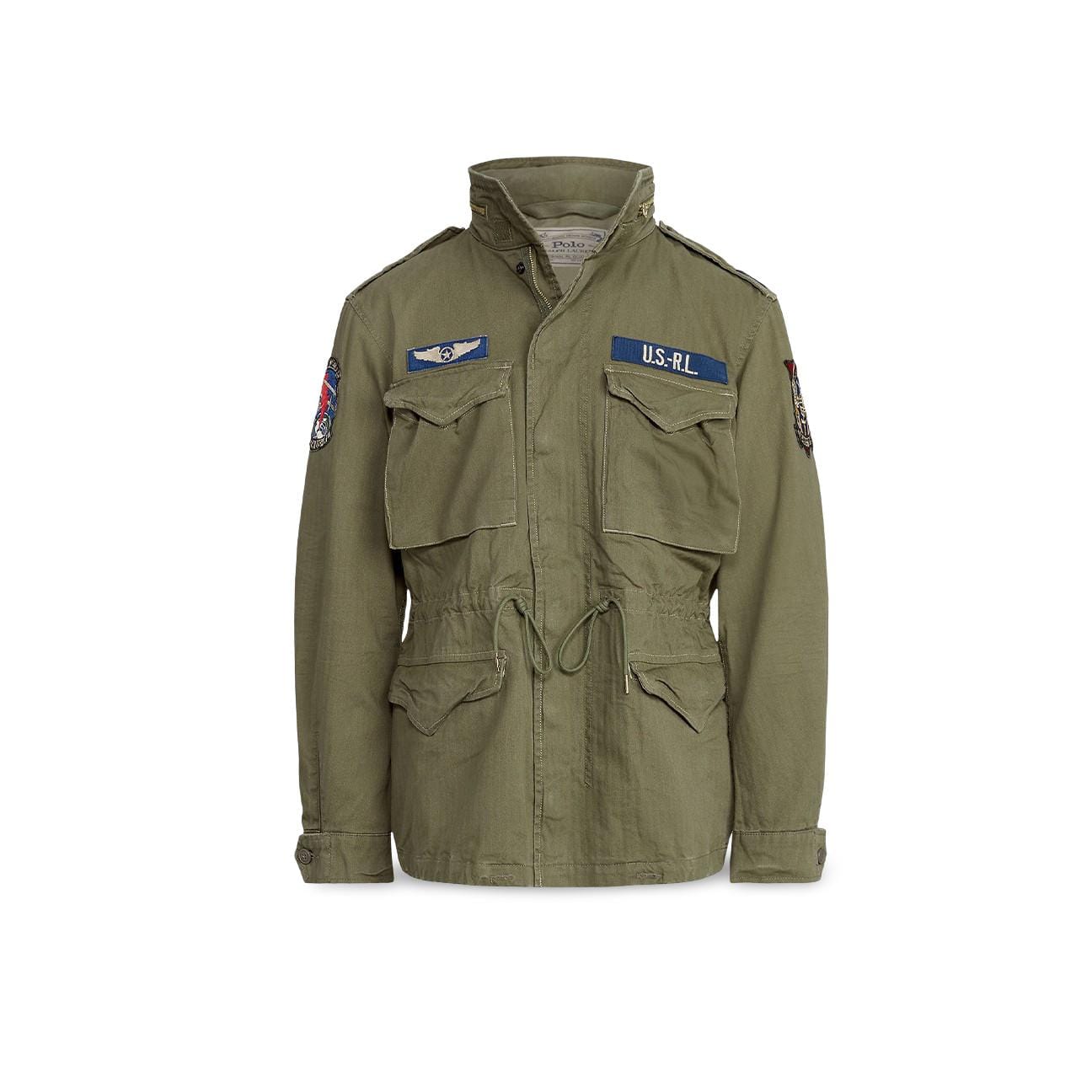 POLO RALPH LAUREN Giacca uomo M65 militare  Verde