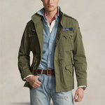 POLO RALPH LAUREN Giacca uomo M65 militare  Verde