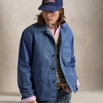POLO RALPH LAUREN Giacca uomo Utility in twill Blue