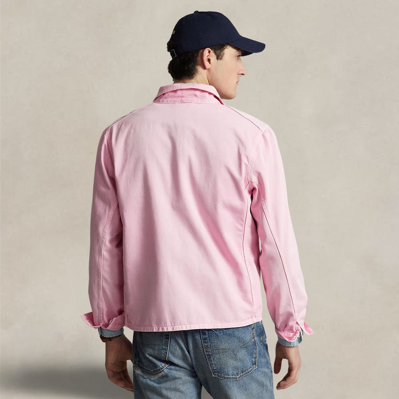 POLO RALPH LAUREN Giacca uomo utility Rosa