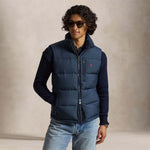 POLO RALPH LAUREN Gilet uomo in piuma Blue