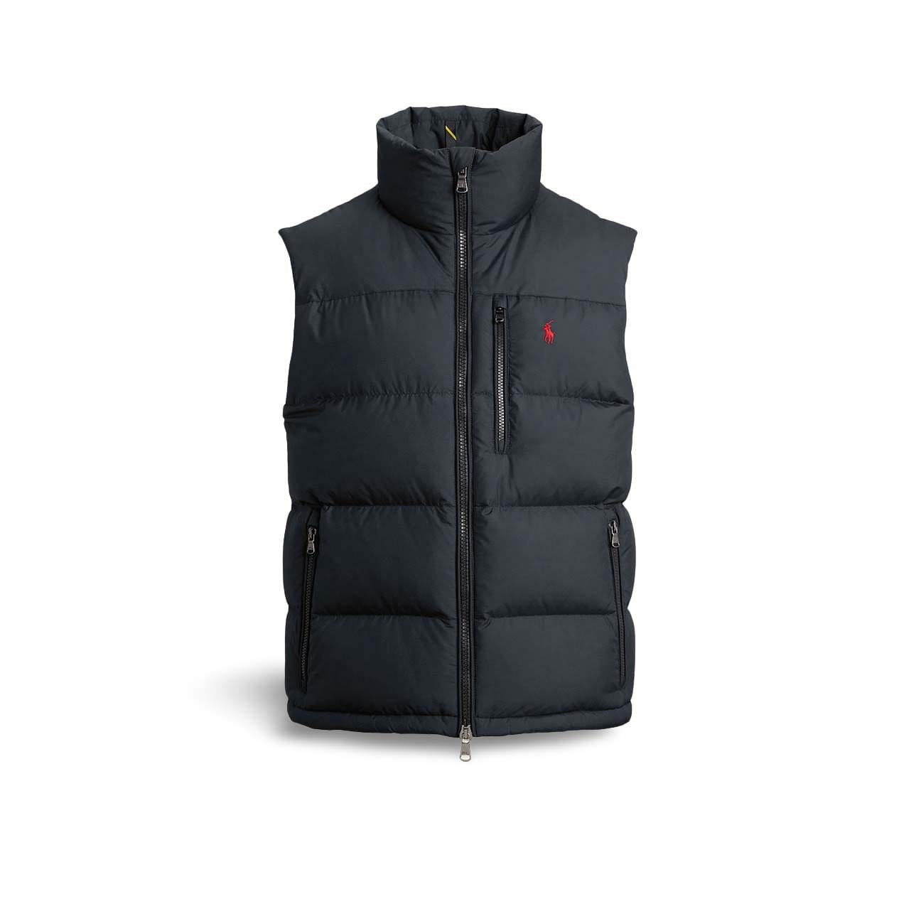POLO RALPH LAUREN Gilet uomo in piuma Nero