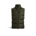 POLO RALPH LAUREN Gilet uomo in piuma Verde Militare