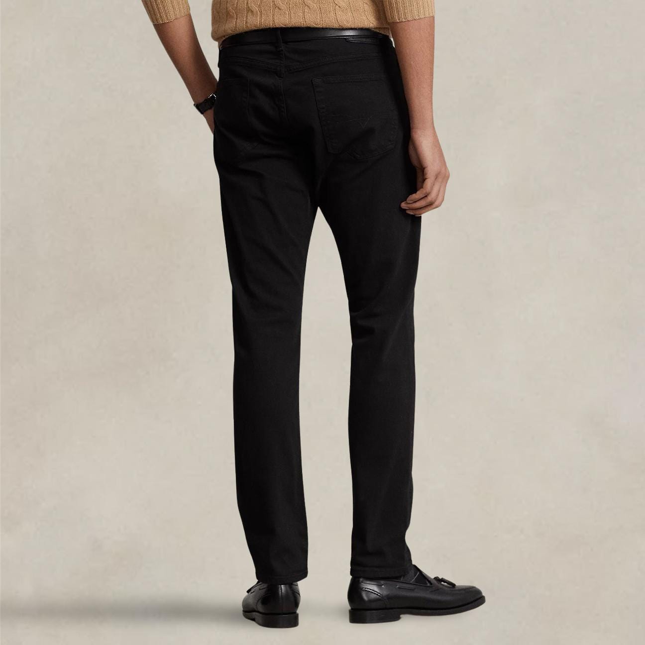 POLO RALPH LAUREN Jeans uomo Sullivan Slim Nero