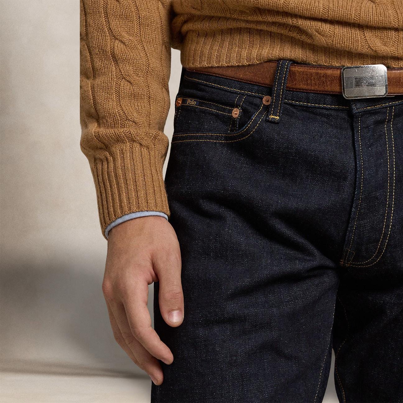 POLO RALPH LAUREN Jeans uomo Sullivan Slim Stretch Rinse