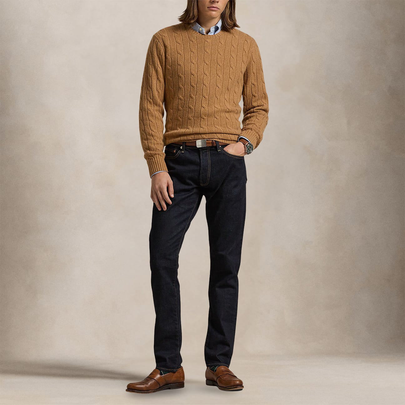 POLO RALPH LAUREN Jeans uomo Sullivan Slim Stretch Rinse