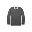Graues Rugby-Shirt