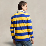 POLO RALPH LAUREN Maglia Rugby a righe Blue e Giallo