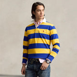 POLO RALPH LAUREN Maglia Rugby a righe Blue e Giallo