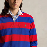 POLO RALPH LAUREN Maglia Rugby a righe Blue e Rosso