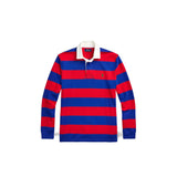 POLO RALPH LAUREN Maglia Rugby a righe Blue e Rosso