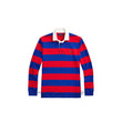Blue and Red Striped Rugby Shirt
