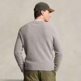 POLO RALPH LAUREN Maglia uomo girocollo Donegal Grigio