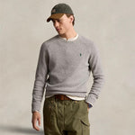 POLO RALPH LAUREN Maglia uomo girocollo Donegal Grigio