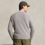 POLO RALPH LAUREN Maglia uomo girocollo Donegal Grigio