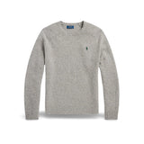 POLO RALPH LAUREN Maglia uomo girocollo Donegal Grigio