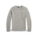 POLO RALPH LAUREN Maglia uomo girocollo Donegal Grigio