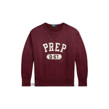 POLO RALPH LAUREN Maglia uomo girocollo Donegal Wine