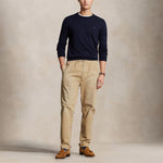 POLO RALPH LAUREN Maglia uomo in cotone Slim Fit Blue