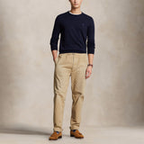 POLO RALPH LAUREN Maglia uomo in cotone Slim Fit Blue