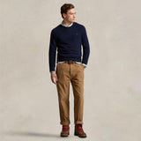 POLO RALPH LAUREN Maglia uomo in lana Donegal Blue