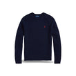 Donegal Blue men's wool sweater