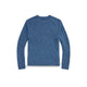 POLO RALPH LAUREN Maglia uomo in lana Donegal Blue China