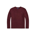 POLO RALPH LAUREN Maglia uomo in lana Donegal Wine