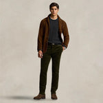 POLO RALPH LAUREN Maglia uomo in lana e cashmere Antracite