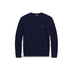 POLO RALPH LAUREN Maglia uomo in lana e cashmere Blue