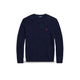 POLO RALPH LAUREN Maglia uomo in lana e cashmere Blue