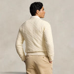 POLO RALPH LAUREN Maglia uomo in lana e cashmere Panna